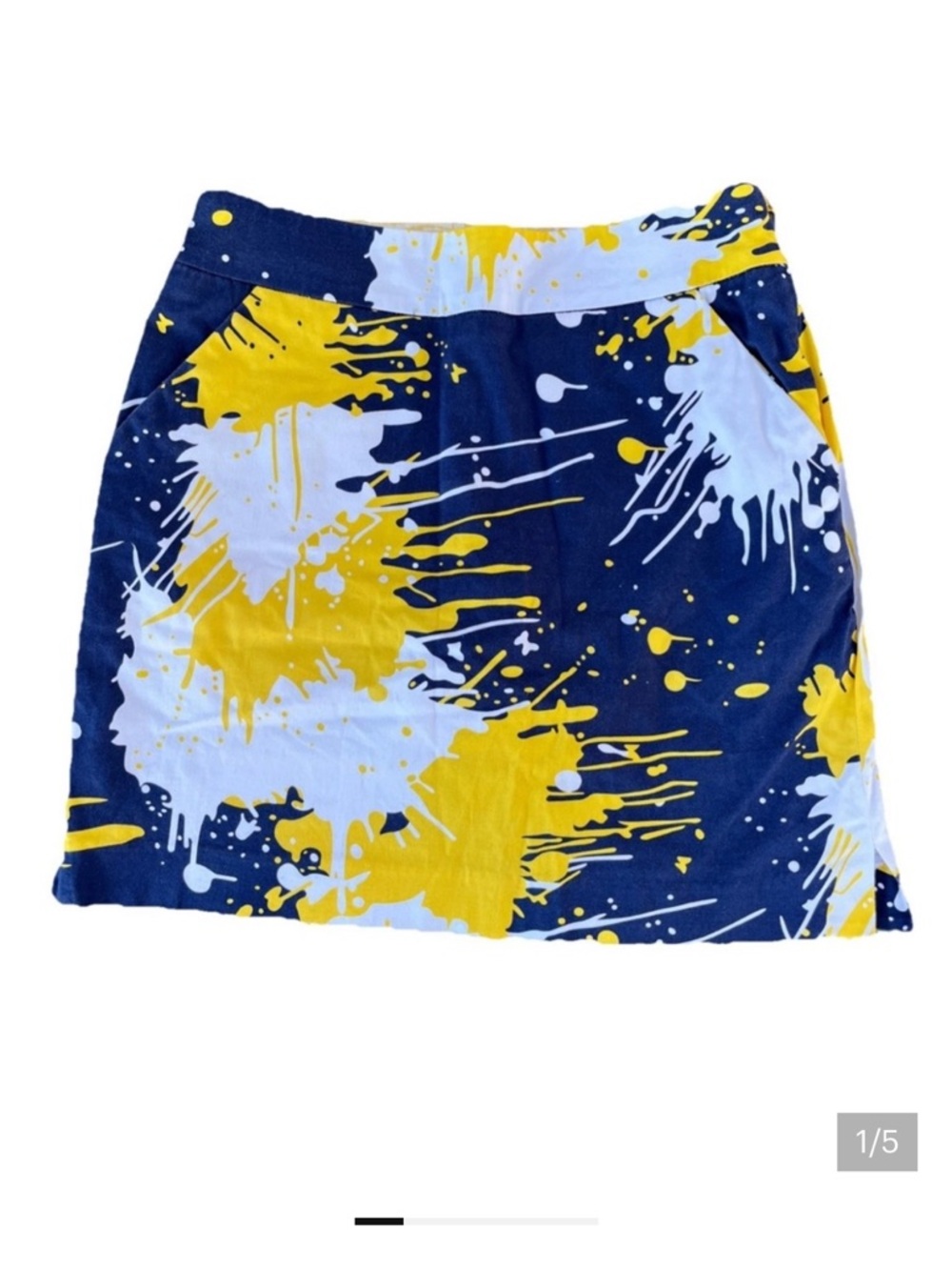 Loudmouth Splash Design Women’s Golf Skort Size 2